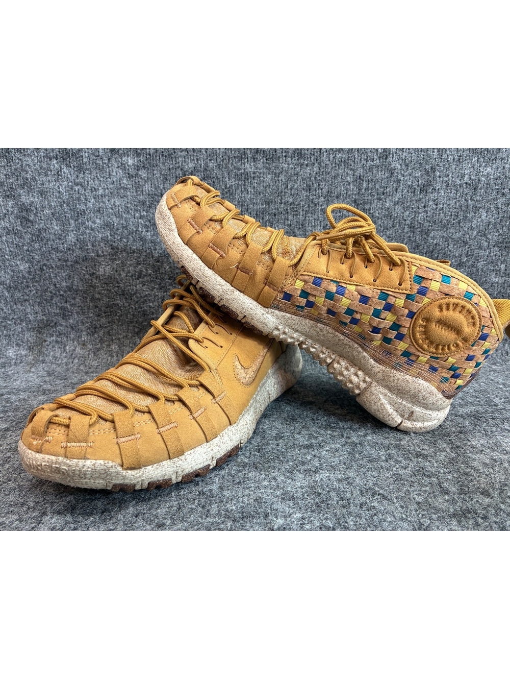 Nike Free Crater Trail Moc N7 Wheat Men’s Low Top Woven Lace-Up DM3256-700 Sz 10
